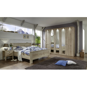 Anpassbares Schlafzimmer-Set Bergamo, 180 x 200 ..