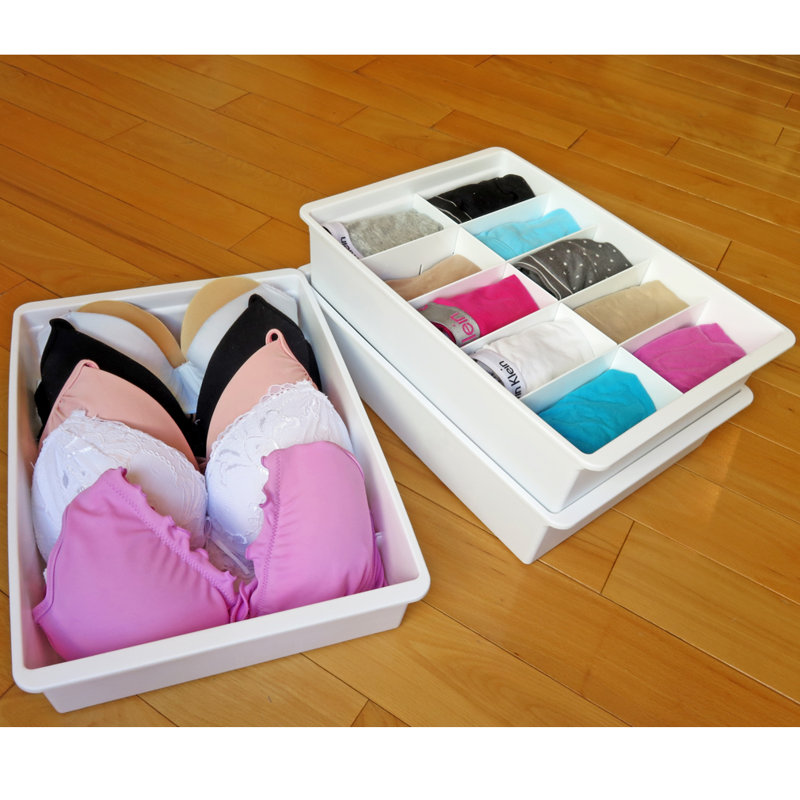 Evelots Drawer Organizers 21 Adjustable Dividers Kitchen Bathroom