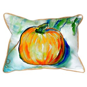 Pumpkin Indoor/Outdoor Lumbar Pillow