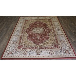 Tabriz Hand-Tufted Rose Area Rug