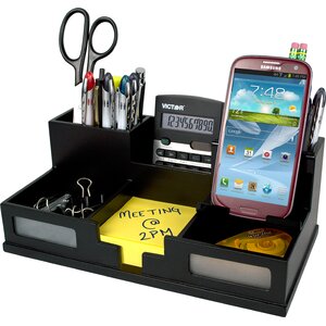 Camile Desk Organizer with Smart Phone Holder