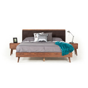 Mid Century Modern Beds You Ll Love Wayfair Tanya Mid Century Upholstered Bed