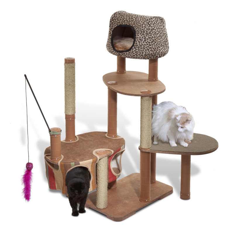 Solvit 71" Deluxe Cat Tree & Reviews Wayfair