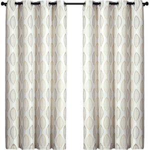 Bensley Nature/Floral Room Darkening Grommet Single Curtain Panel
