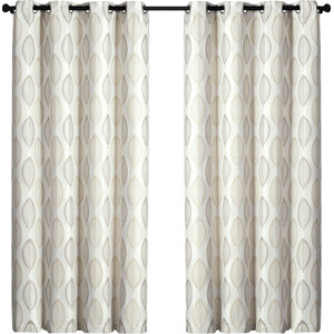 Bensley Nature/Floral Room Darkening Grommet Single Curtain Panel