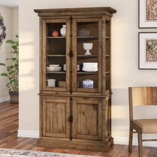 China Cabinets Birch Lane West Point Lighted China Cabinet