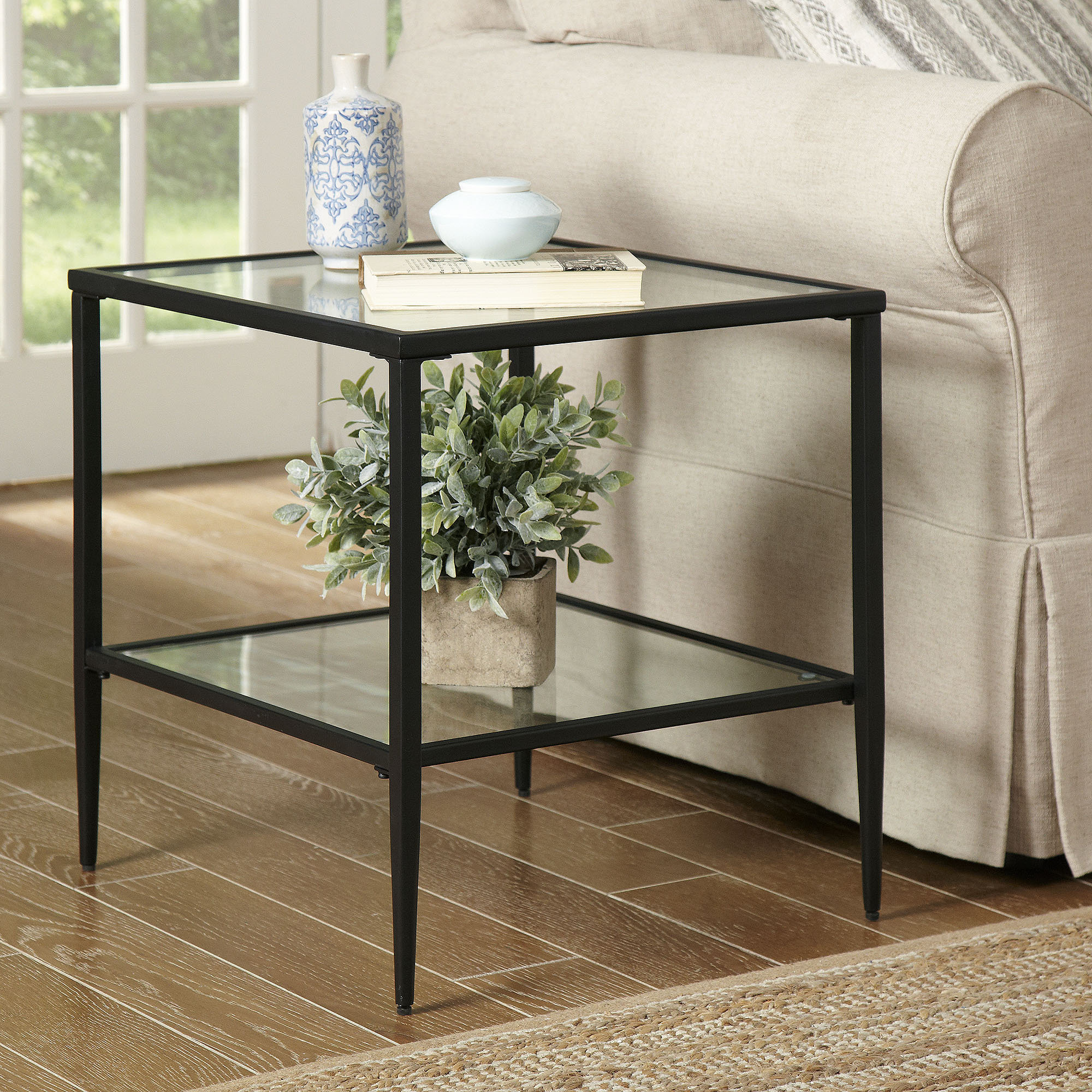 Birch Lane Harlan Double Shelf Side Table Reviews Wayfair