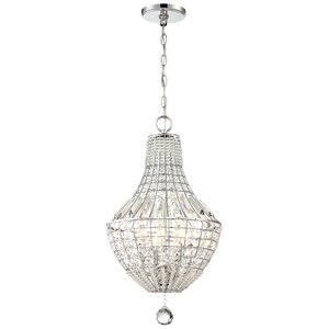 Needham Market 4-Light Crystal Pendant