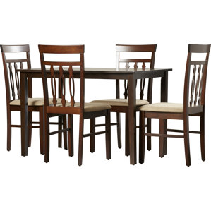 Vivien 5 Piece Dining Set by August Grove