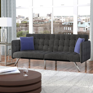 Littrell Convertible Sofa by Wade Logan