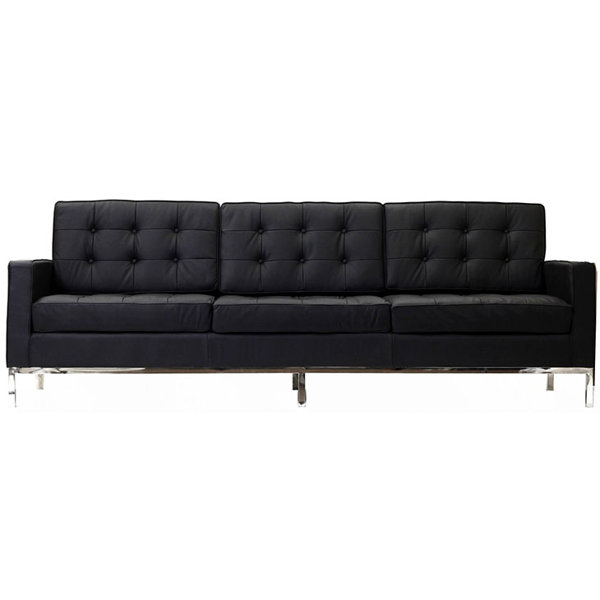 Orren Ellis Ancheta Steel Framed Upholstered Sofa Wayfair