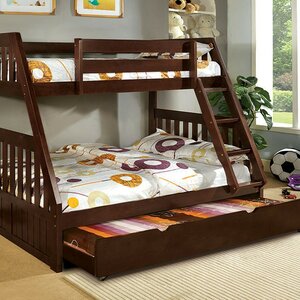 Carrie Twin over Full Triple Bunk Bed