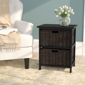 Clarissa End Table With Storage by Cha..