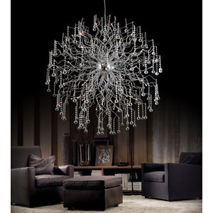 Cherry Blossom 48-Light Sputnik Chandelier