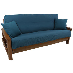 Premium Box Cushion Futon Slipcover