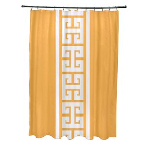 Hancock Polyester Key Stripe Stripe Shower Curtain