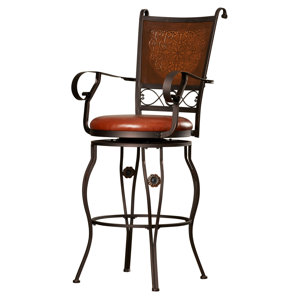 Woodland Swivel Bar Stool by Darby Hom..