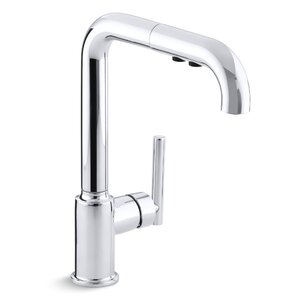 Purist Single-Hole Kitchen Sink Faucet with 8