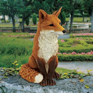 Simon The Fox Garden Statue