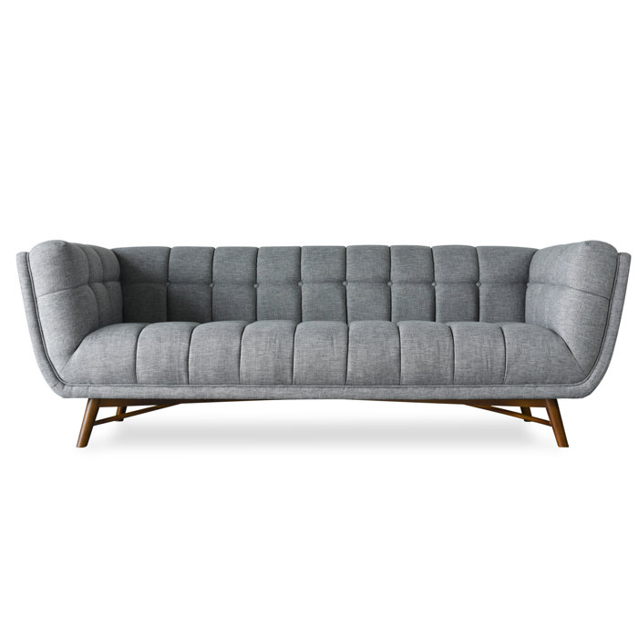 Claris Mid Century Modern Chesterfield Sofa