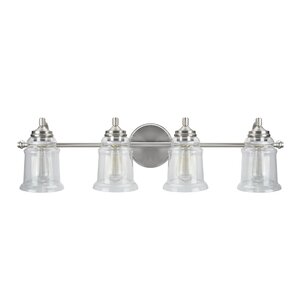 Wojcik Metal 4-Light Vanity Light