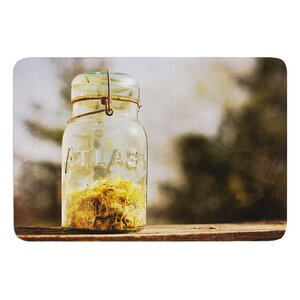 Jar of Sunshine by Angie Turner Bath Mat