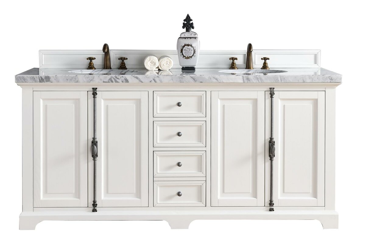 Providence 60 Double Bathroom Vanity Base