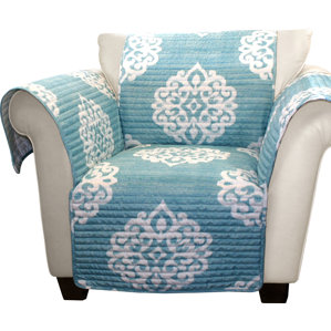 Stroudsburg Box Cushion Armchair Slipcover by Three Posts