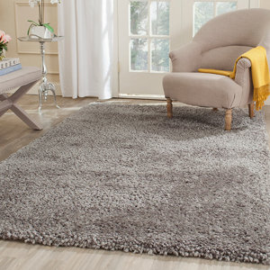 Bellar Shag Silver Solid Rug