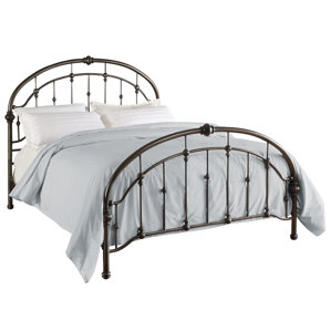 Homestead Queen Metal Bed by Alcott Hill