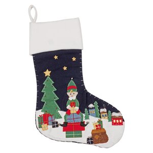 Christmas Stocking in Elf Boy