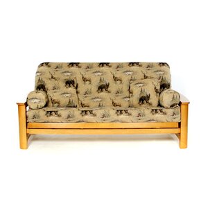 Woodlands Box Cushion Futon Slipcover