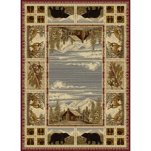 Catoosa Red Area Rug