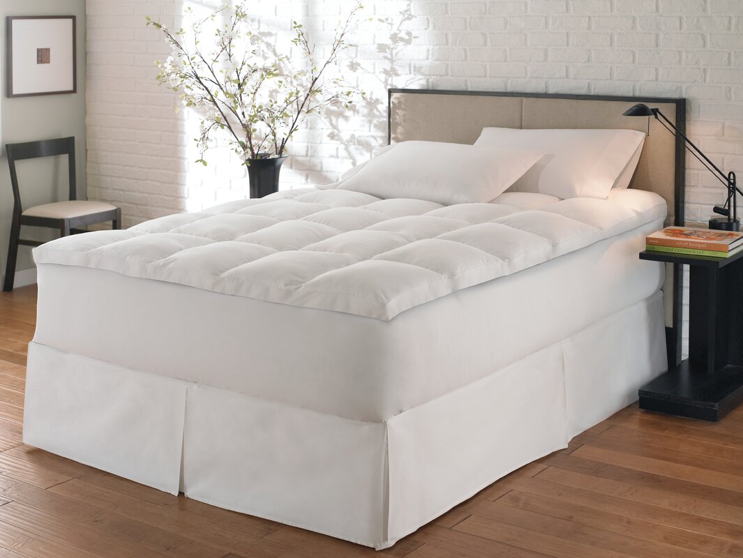 lc classics reversible wool mattress topper 75104