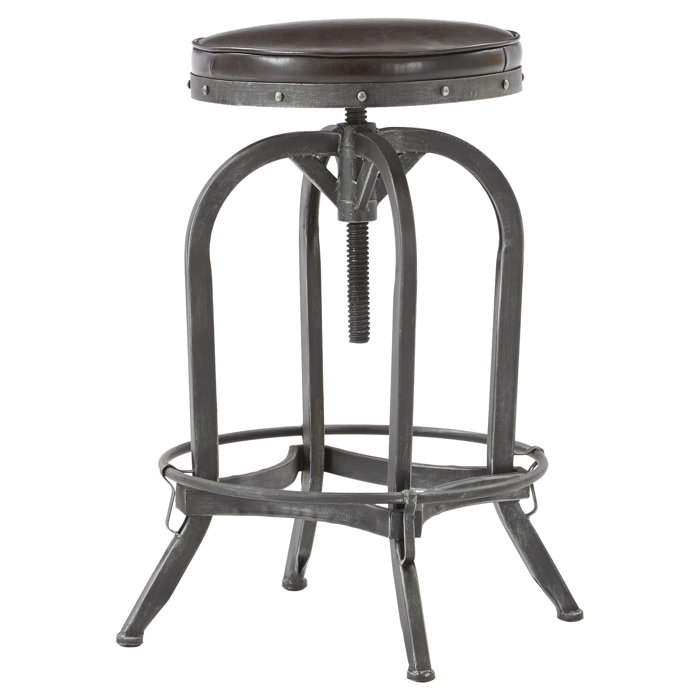 Mercury Row Alkaios Adjule Height Swivel Bar Stool Reviews Alkaios Adjule Height Swivel Bar Stool
