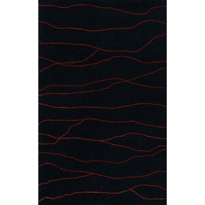 Bella Black Area Rug