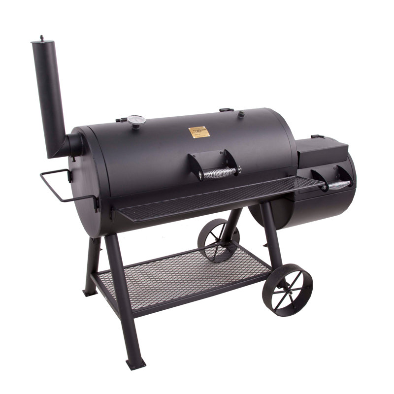 CharBroil Oklahoma Joe's Longhorn Offset Charcoal Grill ...