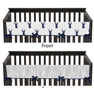 Woodland Deer Crib Rail Guard Cover