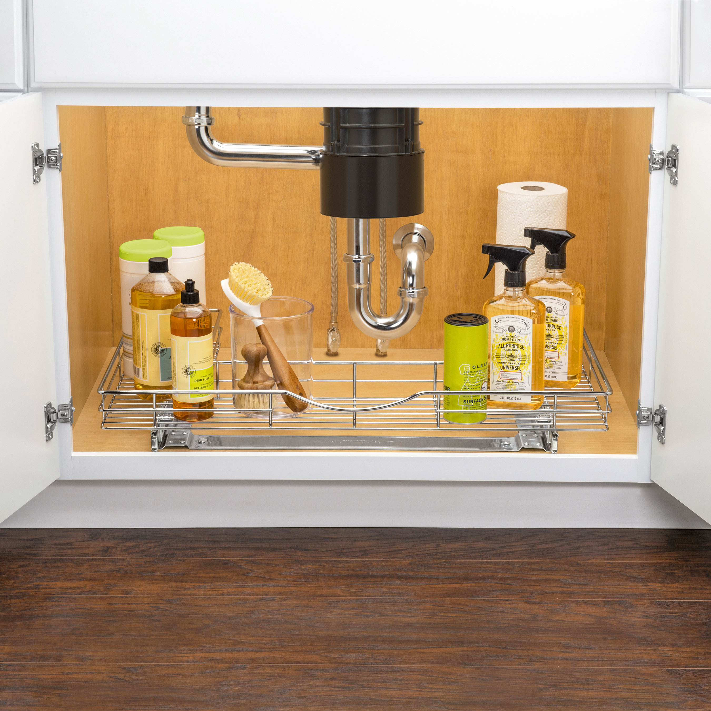 Lynk Professional U Shaped Slide Out Under Sink Pull Drawer Lynk Professional U Shaped Slide Out Under Sink Pull Drawer Reviews Wayfair