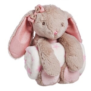 Gerald Cuddly Rabbit Stuffed Animal Blanket Gift Set