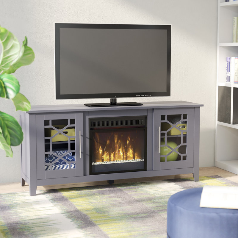 Three Posts Jennings Tv Stand For Tvs Up To 60 With Optional Jennings Tv Stand For Tvs Up To 60 With Optional Fireplace