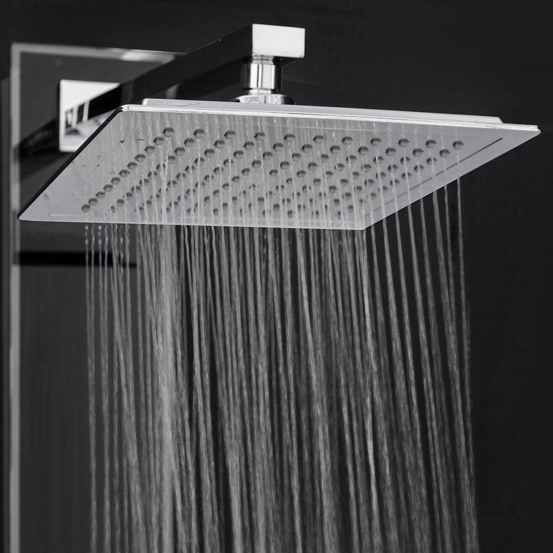 AKDY Temperature Control Rain Shower Head Shower Panel & Reviews Wayfair