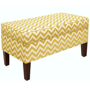 Modern Contemporary Yellow Storage Benches You Ll Love Wayfair Rhian Upholstered Storage Bench