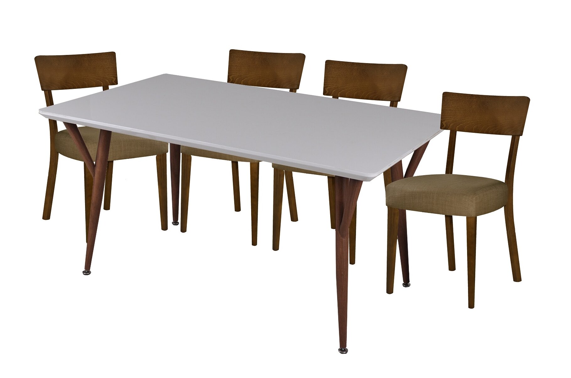 Hoosier 5 Piece Dining Set