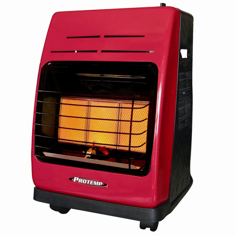 ProTemp 18,000 BTU Portable Propane Radiant Compact Heater & Reviews