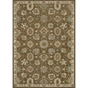 Fairfield Hand-Tufted Brown/Ivory Area Rug