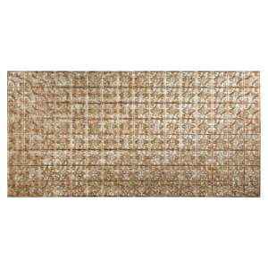 4' x 8' PVC Backsplash Panel in Bermuda Bronze