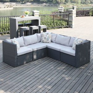 Lachesis Patio Sectional with Cushions
