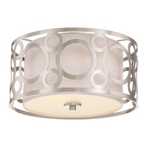 Sergent 2-Light Flush Mount