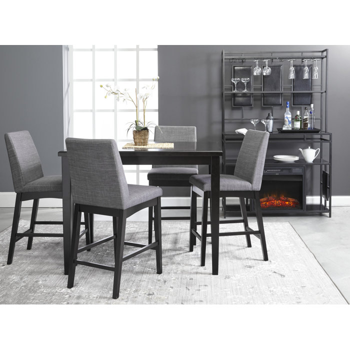 Laude Run Trotwood 5 Piece Bar Height Dining Set Reviews Trotwood 5 Piece Bar Height Dining Set